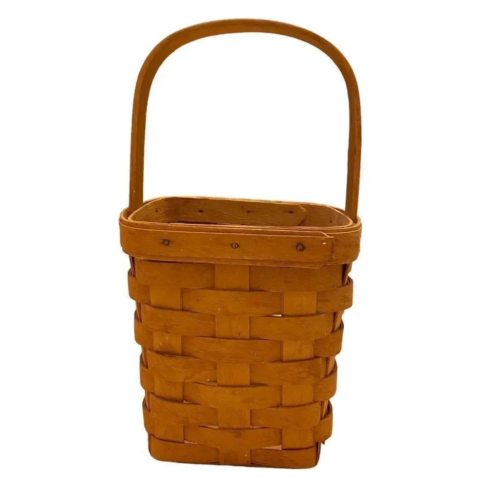 Longaberger Spoon Basket Vintage 1996 Original Stain‎